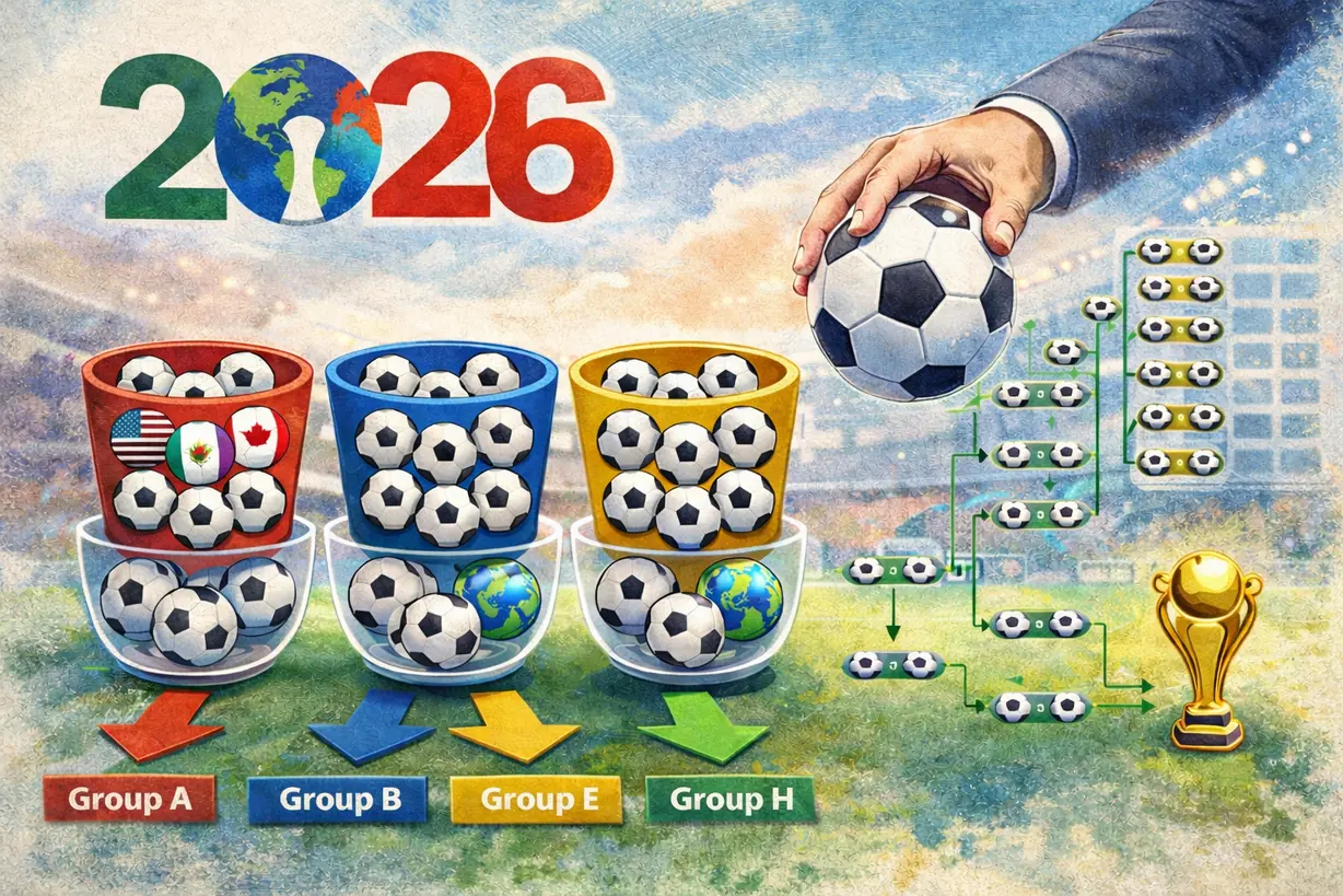 2026世界杯抽签规则详解：48队如何分档？同大洲回避原则说明