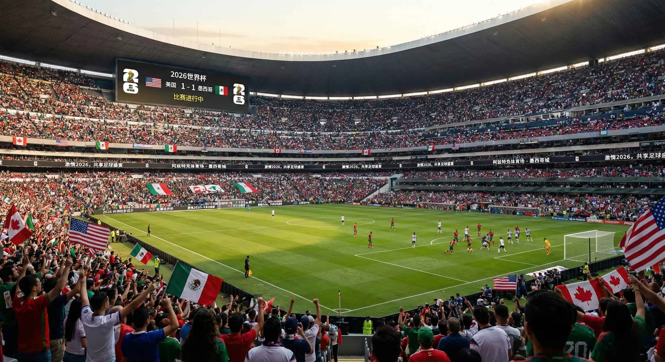 2026世界杯比赛现场气氛