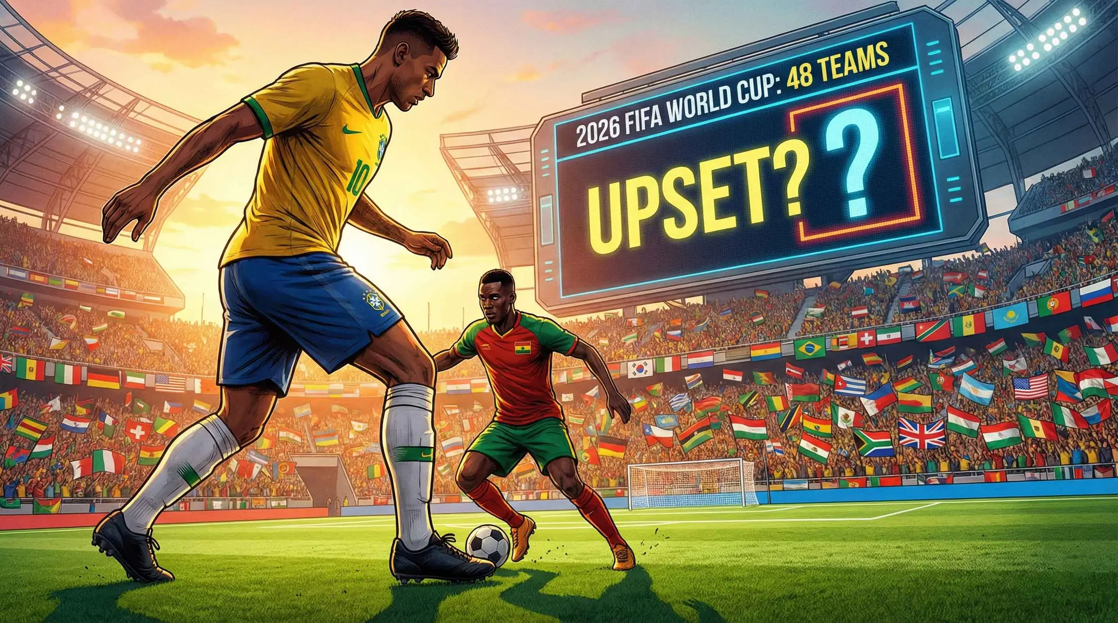 2026世界杯扩军48队会增加爆冷概率吗？新赛制规则说明