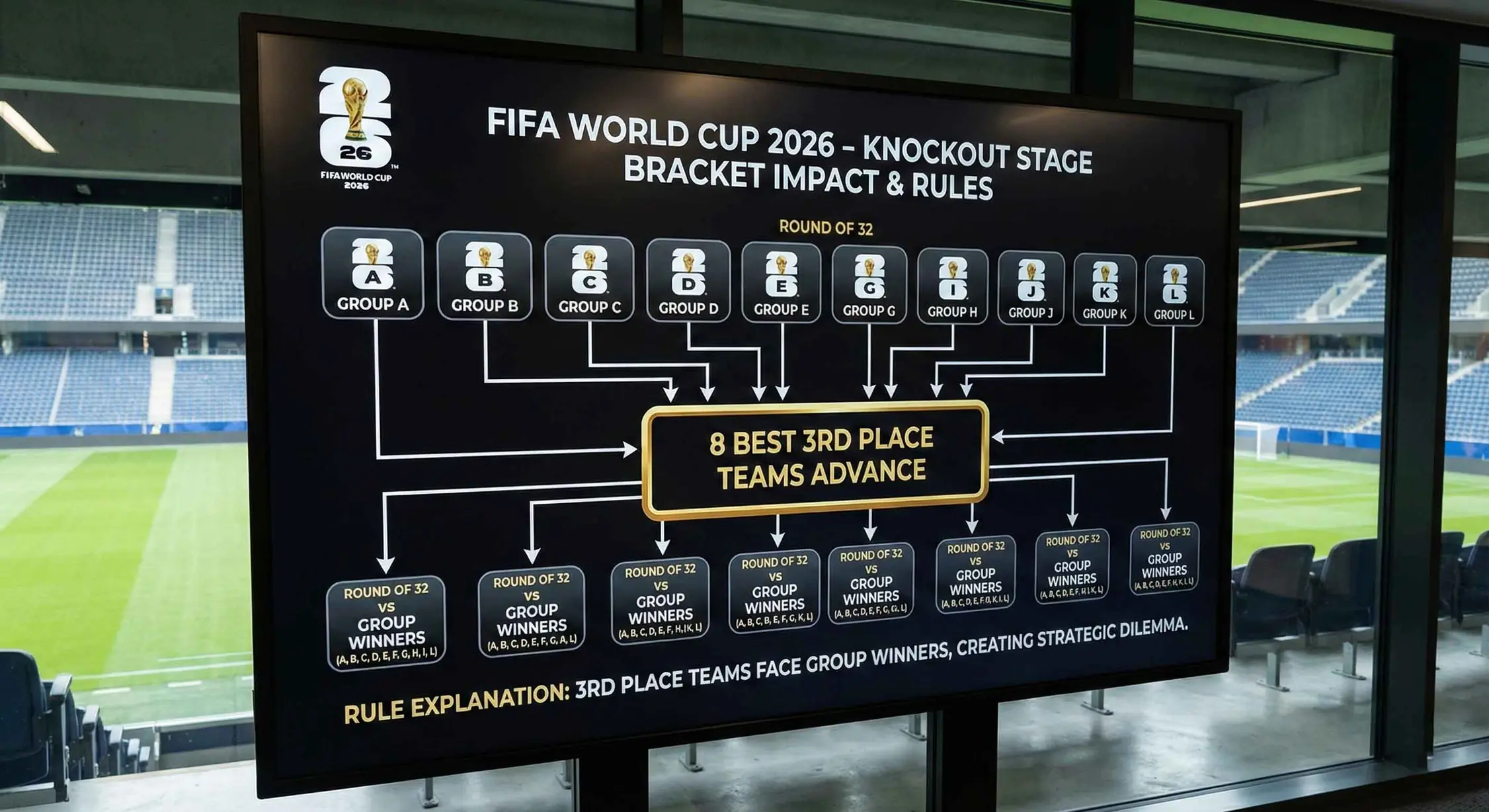 世界杯淘汰赛规则说明 世界杯淘汰赛对阵影响