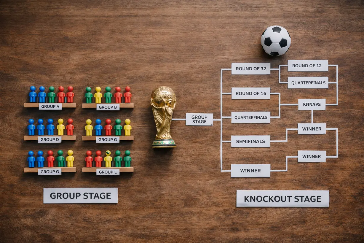 2026世界杯48队赛制与晋级路径示意图