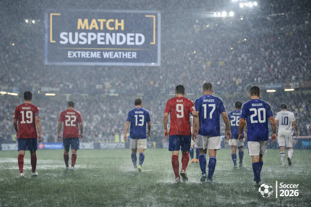 世界杯比赛中断情况