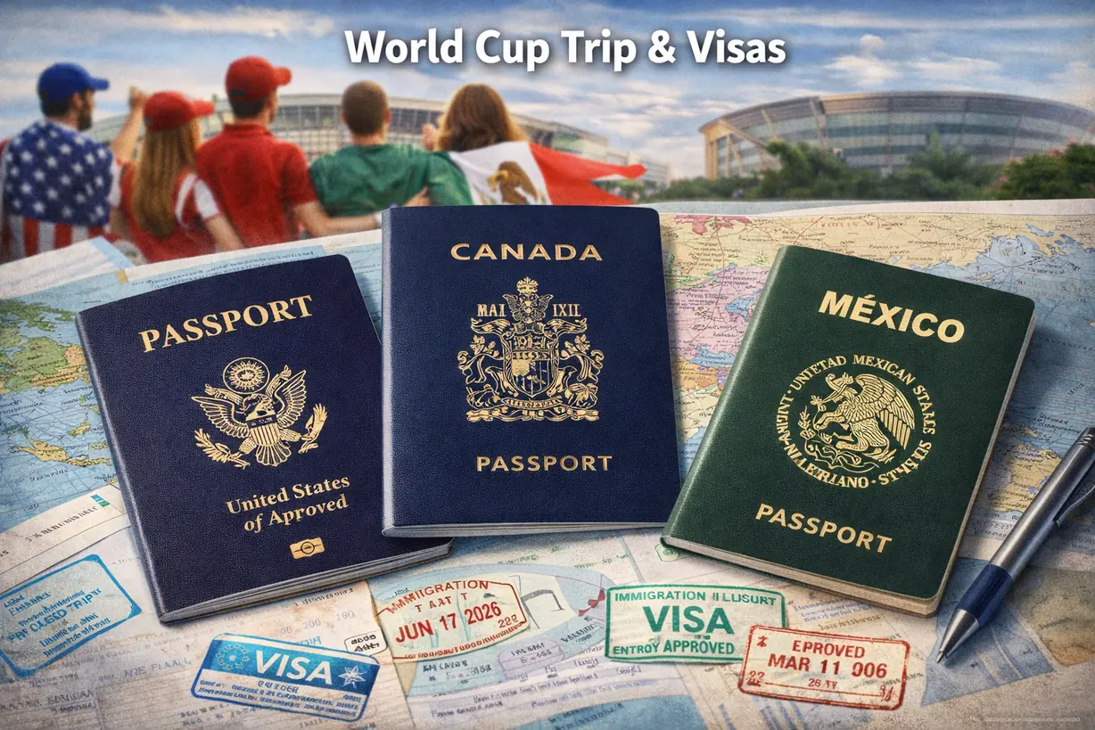 世界杯签证与跨国观赛规划