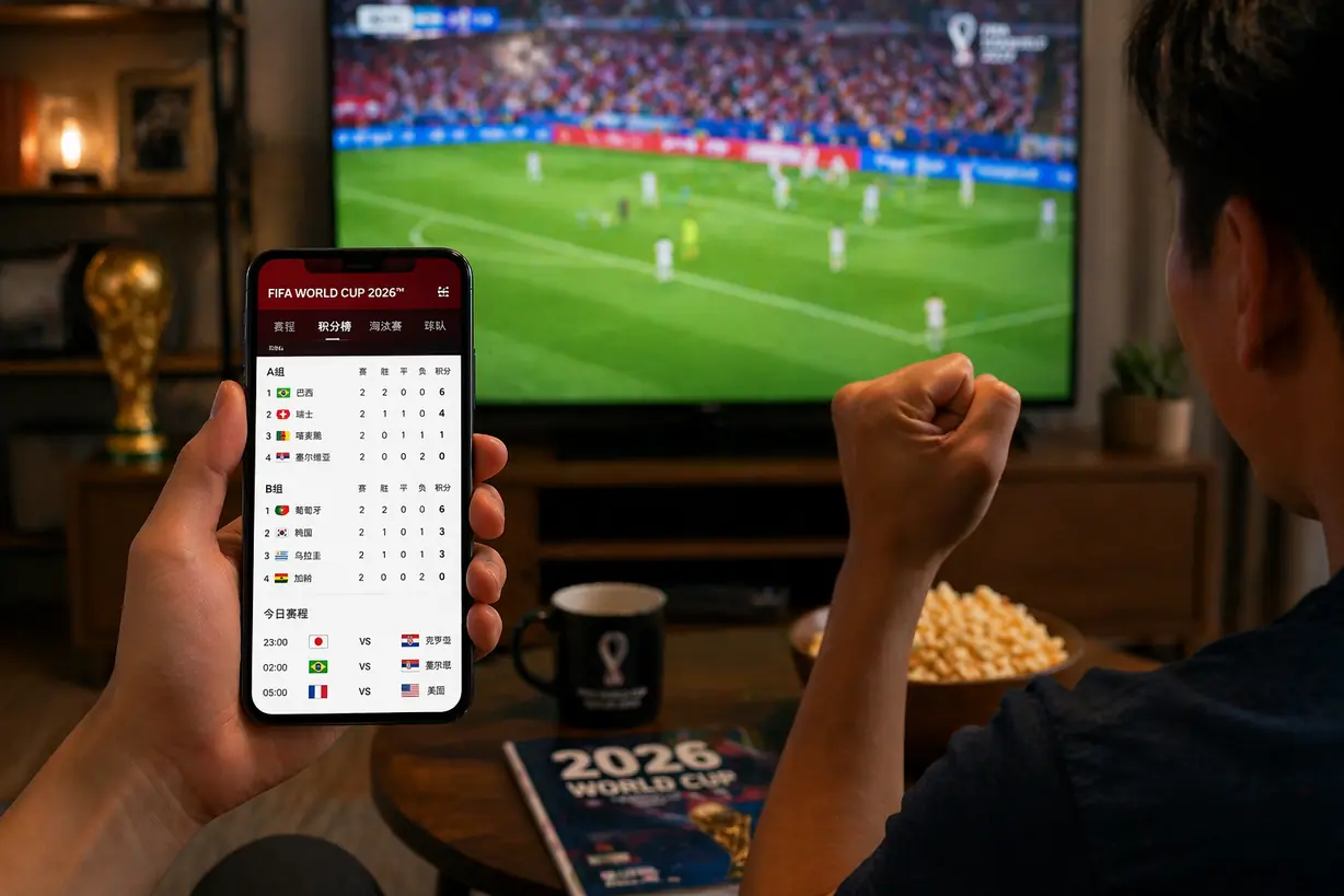 世界杯积分榜与赛程结合观看策略