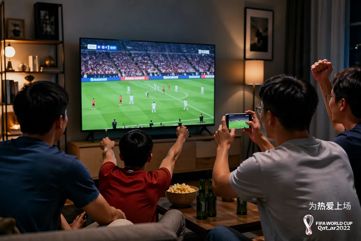 世界杯直播观看方式电视与手机多屏观看